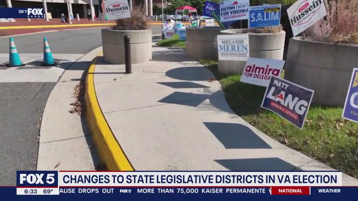 Redistricting changes confuses some early voters in Virginia